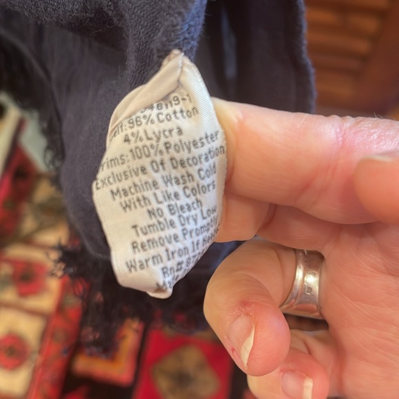 Embroidered Johnny Was bolero style jacket - Picture 6 of 6